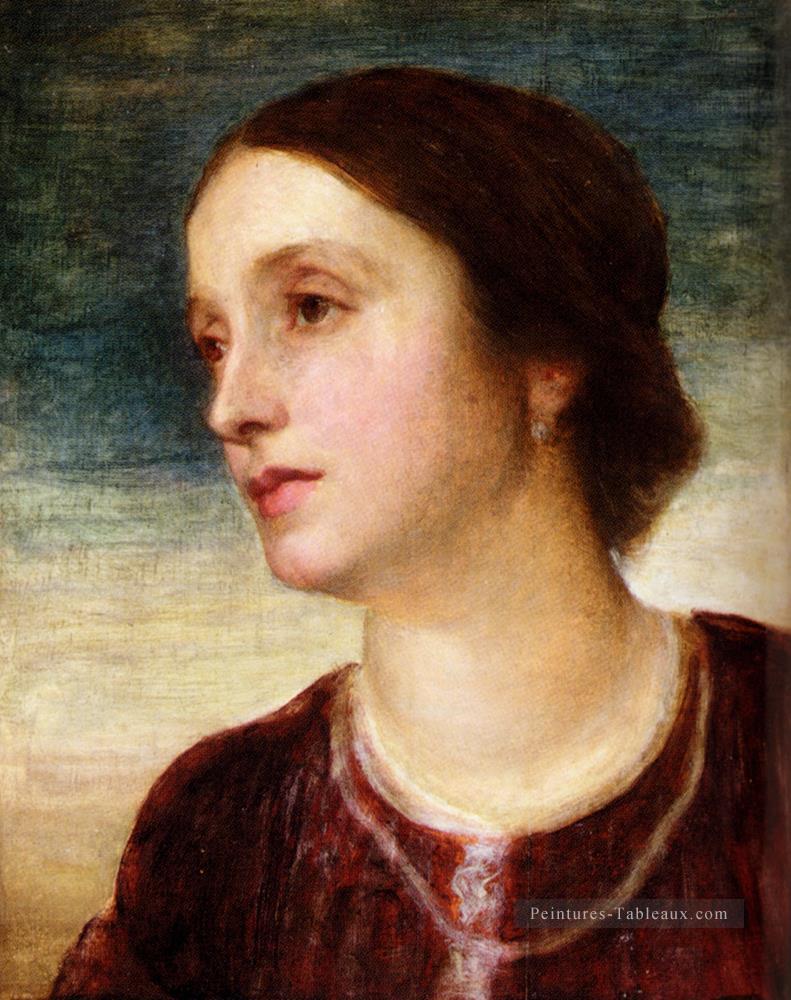 Portrait de la comtesse Somers George Frederic Watts Peintures à l'huile